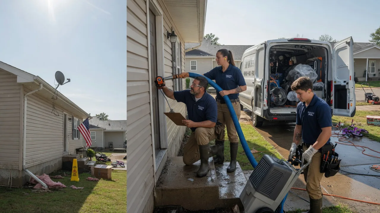 Ceiling Water Damage Restoration in Monroeville, OH near me